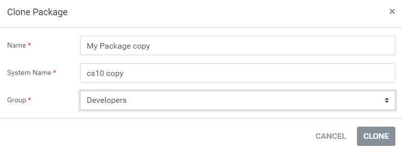plus 1 mobile app clone a package interface