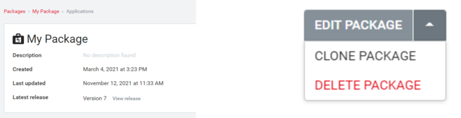 plus 1 mobile app clone package button